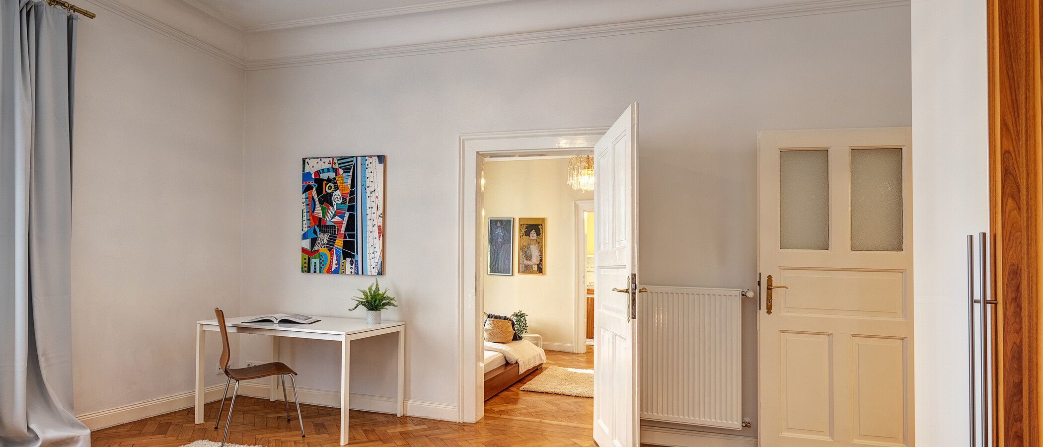 Wohnung München Maxvorstadt - Rund um den Josephsplatz 03 1. Schlafzimmer 4242