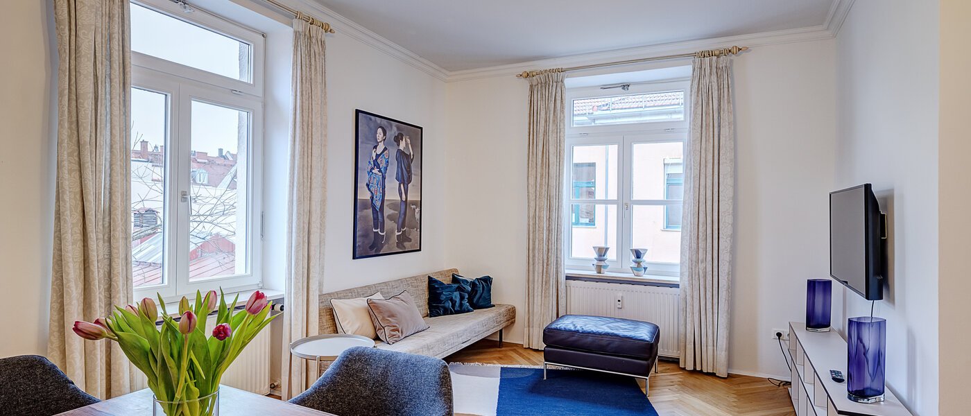 Wohnung München Schwabing (rechts der Leopoldstraße) 01 Wohnbereich 4261