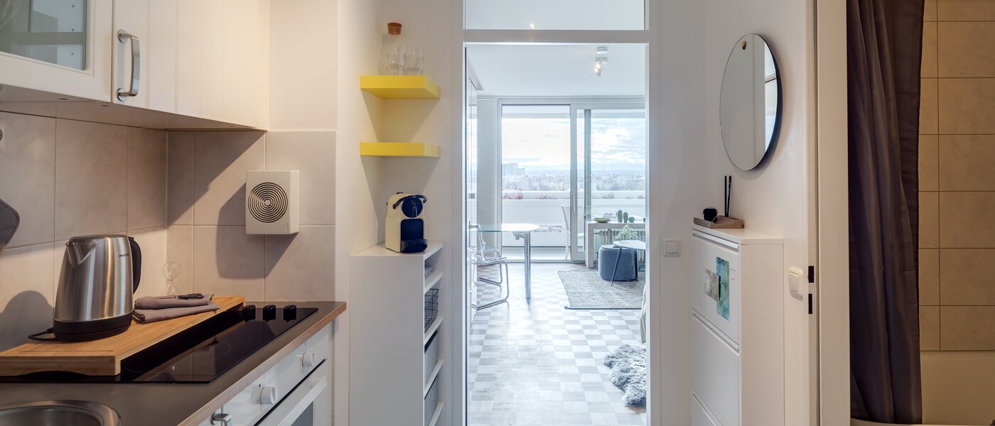 Wohnung München Arabellapark 02 Flur/Gang 4263