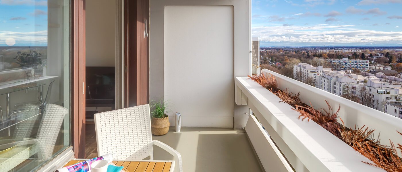 Wohnung München Arabellapark 02 Balkon 4263