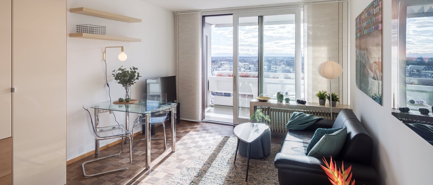 Wohnung München Arabellapark 02 Wohnbereich 4263