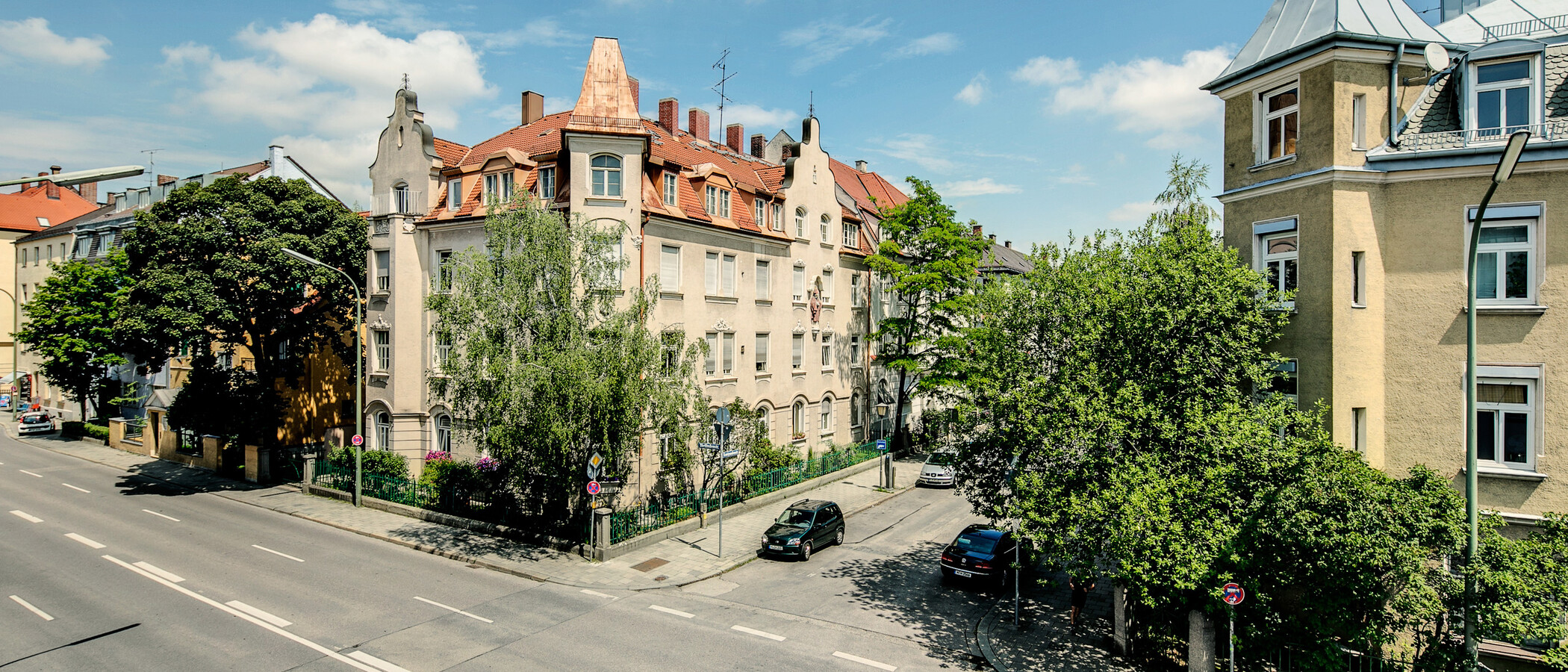 Wohnung München Schwabing (rechts der Leopoldstraße) 02 Aussicht 4338