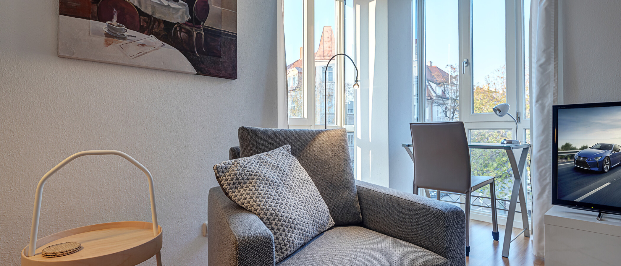 Wohnung München Schwabing (rechts der Leopoldstraße) 03 Wohnbereich 4338