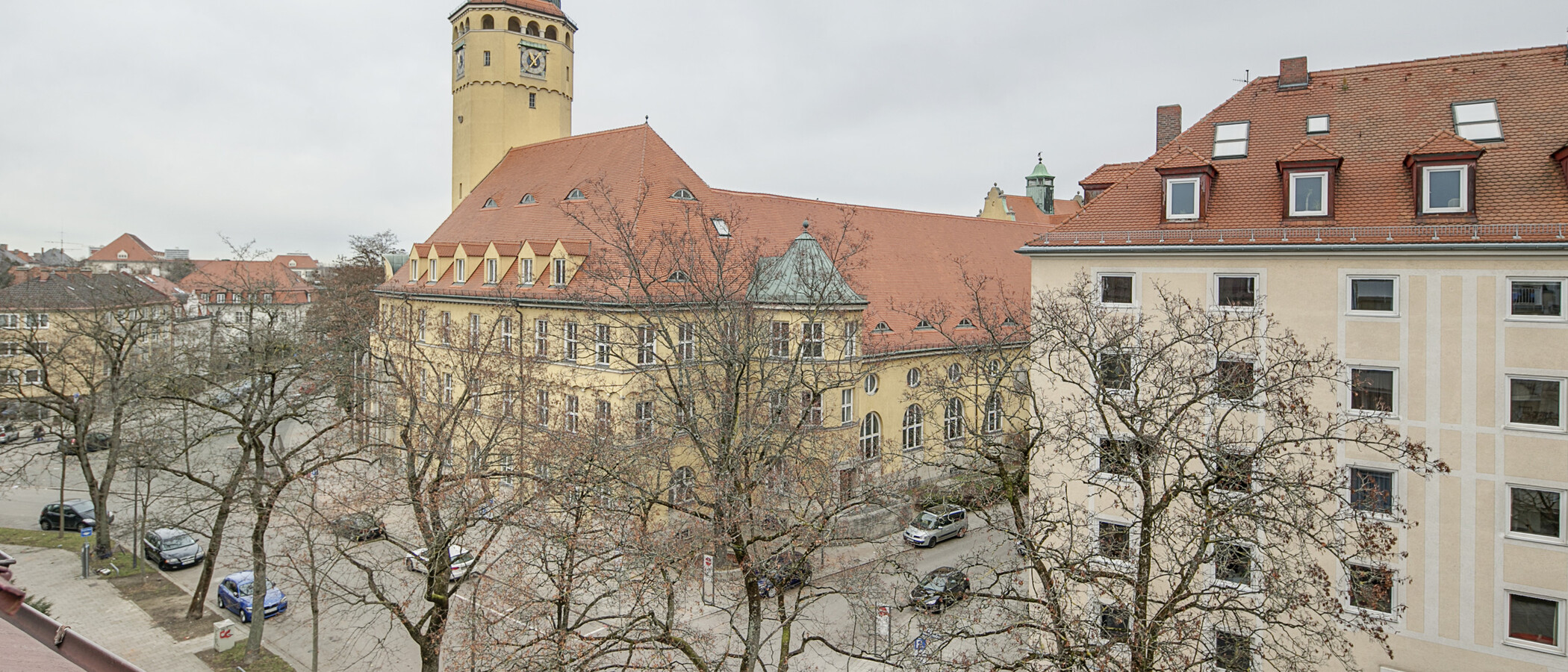 Dachgeschosswohnung München Schwabing (links der Leopoldstraße) 02 Aussicht 4340
