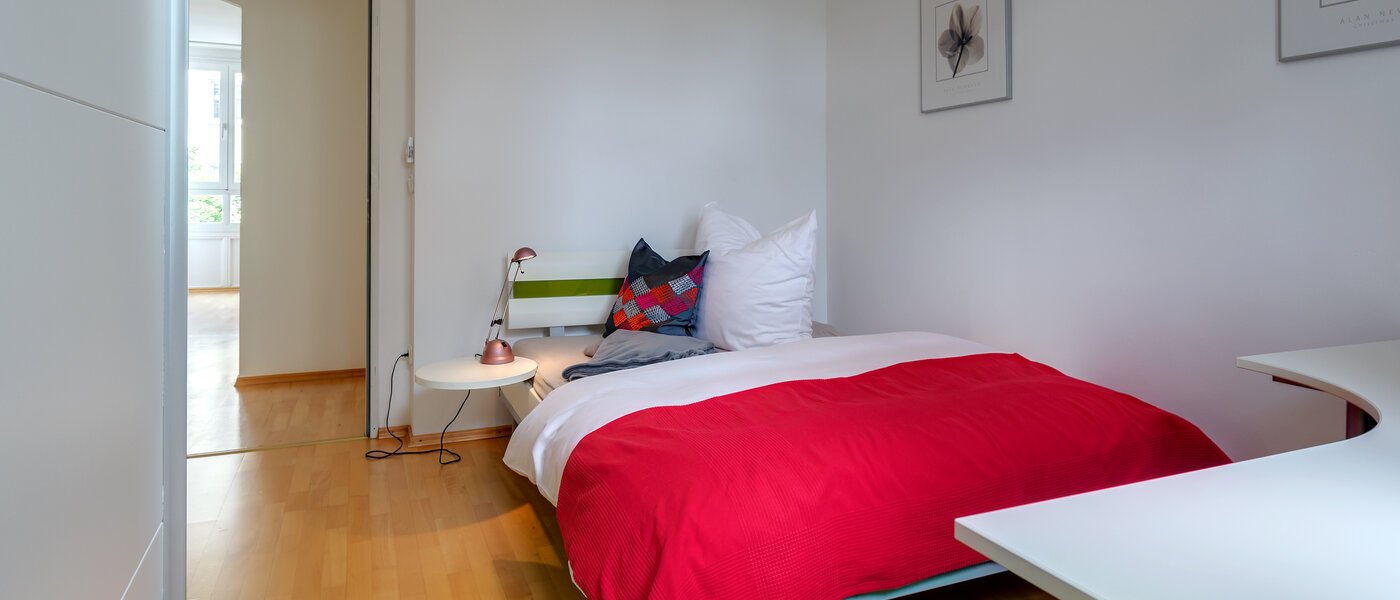 Wohnung München Maxvorstadt - Museumsviertel 01 2. Schlafzimmer	 4344