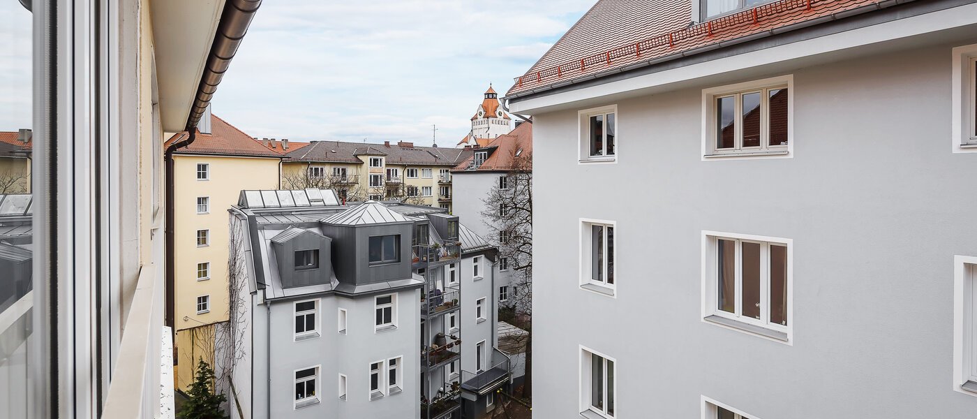 Wohnung München Schwabing-West (rund um den Hohenzollernplatz) 01 Aussicht 4379