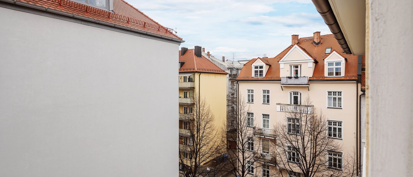 Wohnung München Schwabing-West (rund um den Hohenzollernplatz) 02 Aussicht 4379
