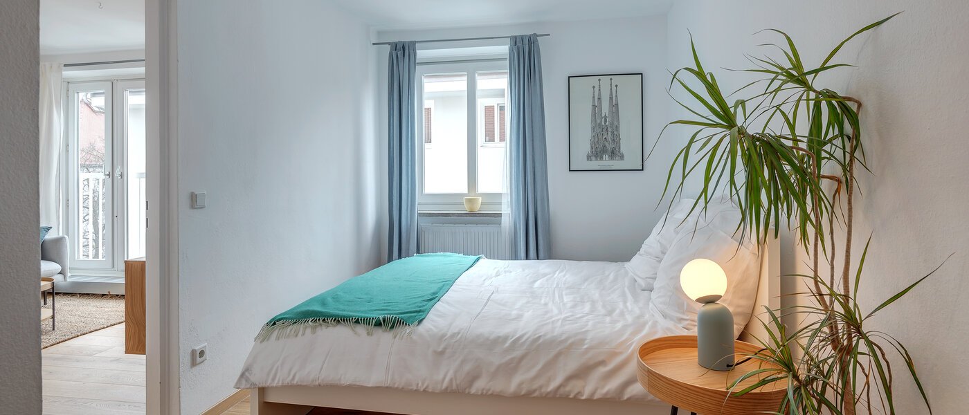 Wohnung München Schwabing-West (rund um den Hohenzollernplatz) 01 Schlafzimmer 4379