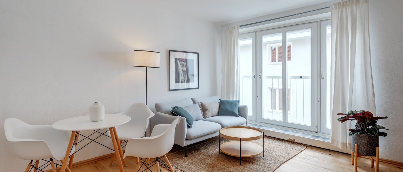 Wohnung München Schwabing-West (rund um den Hohenzollernplatz) 01 Wohnbereich 4379