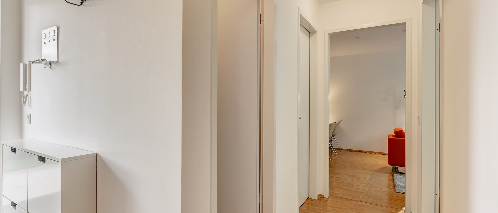 Gartenwohnung München Schwanthalerhöhe 02 Flur/Gang 4454