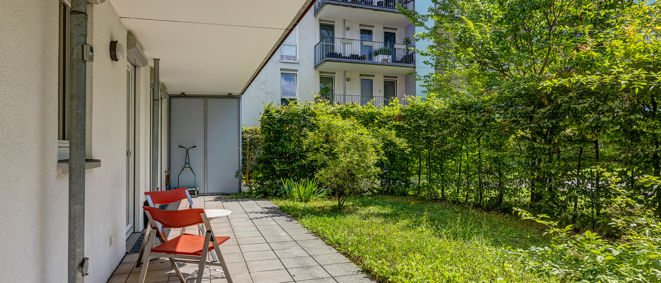 Gartenwohnung München Schwanthalerhöhe 02 Garten 4454
