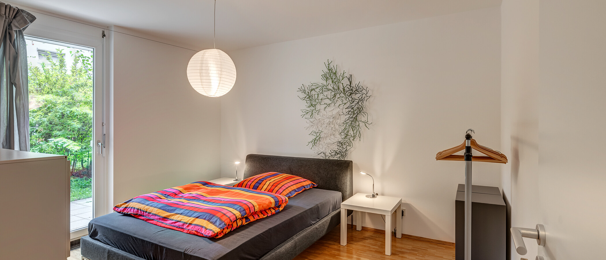 Gartenwohnung München Schwanthalerhöhe 01 Schlafzimmer 4454