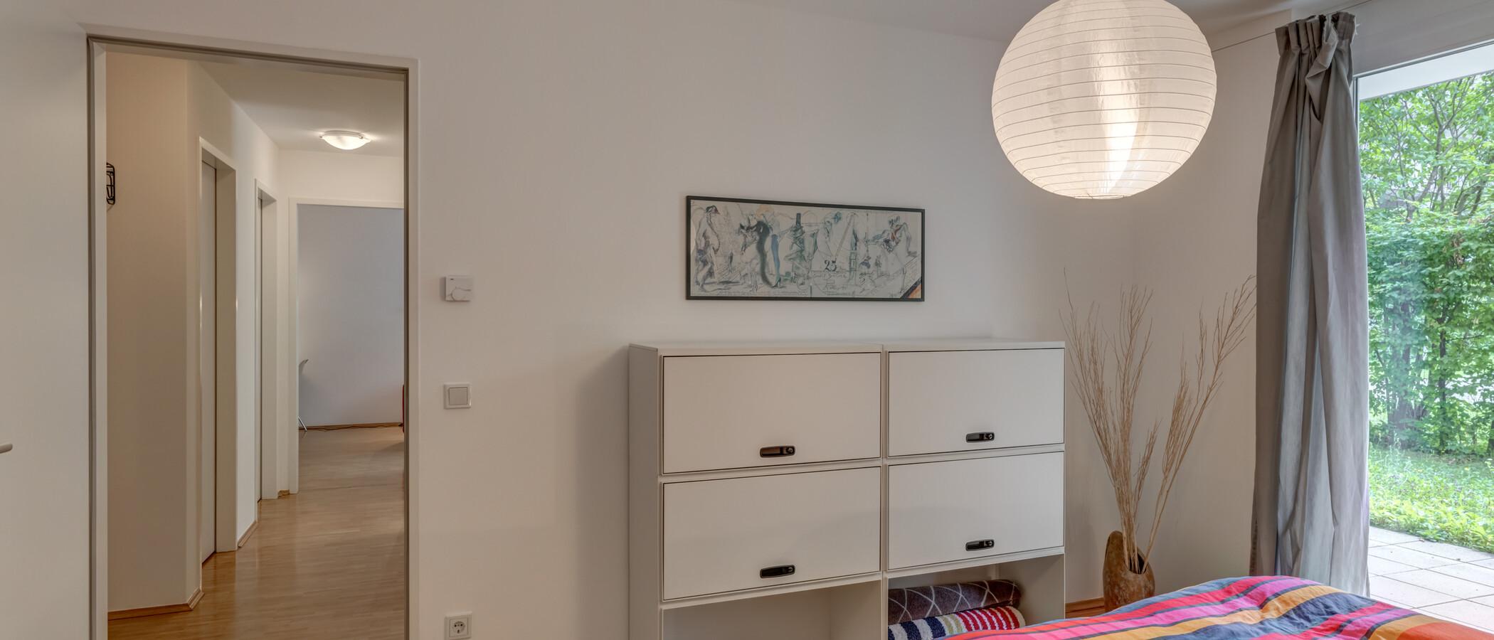Gartenwohnung München Schwanthalerhöhe 03 Schlafzimmer 4454