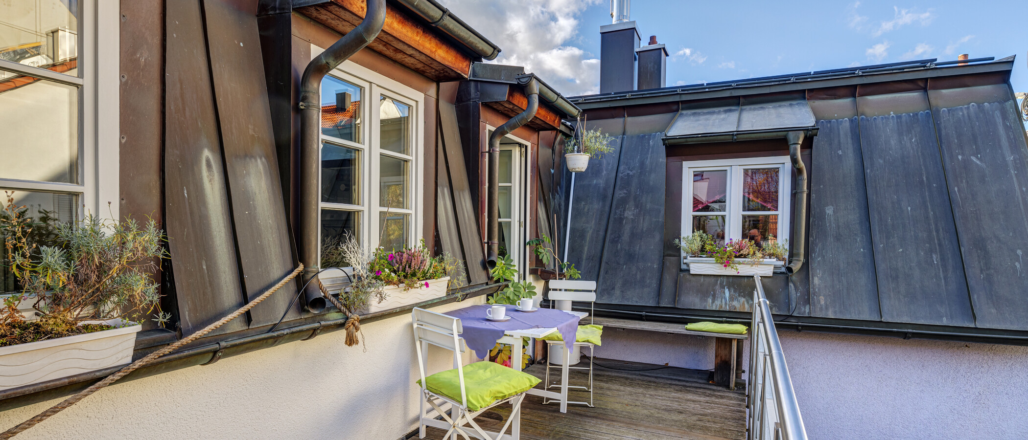 Dachgeschosswohnung München Giesing 01 Balkon 4477