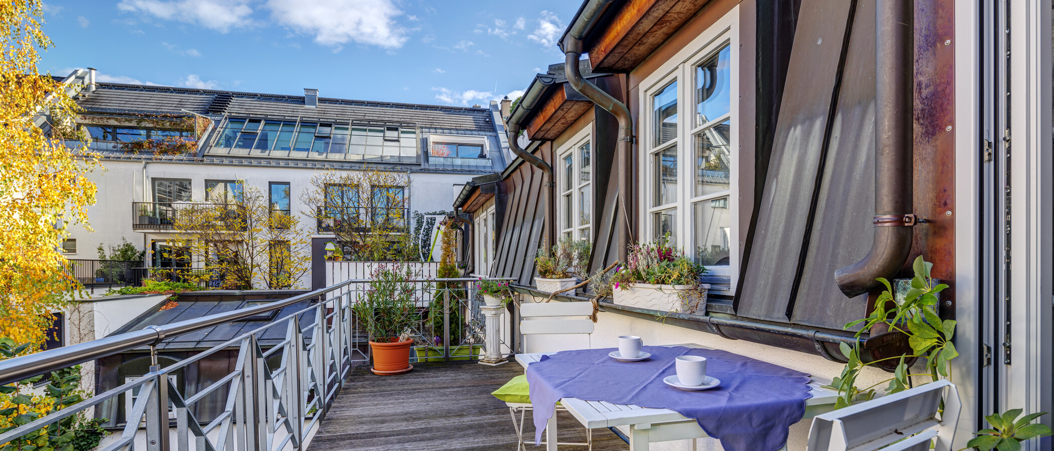 Dachgeschosswohnung München Giesing 02 Balkon 4477