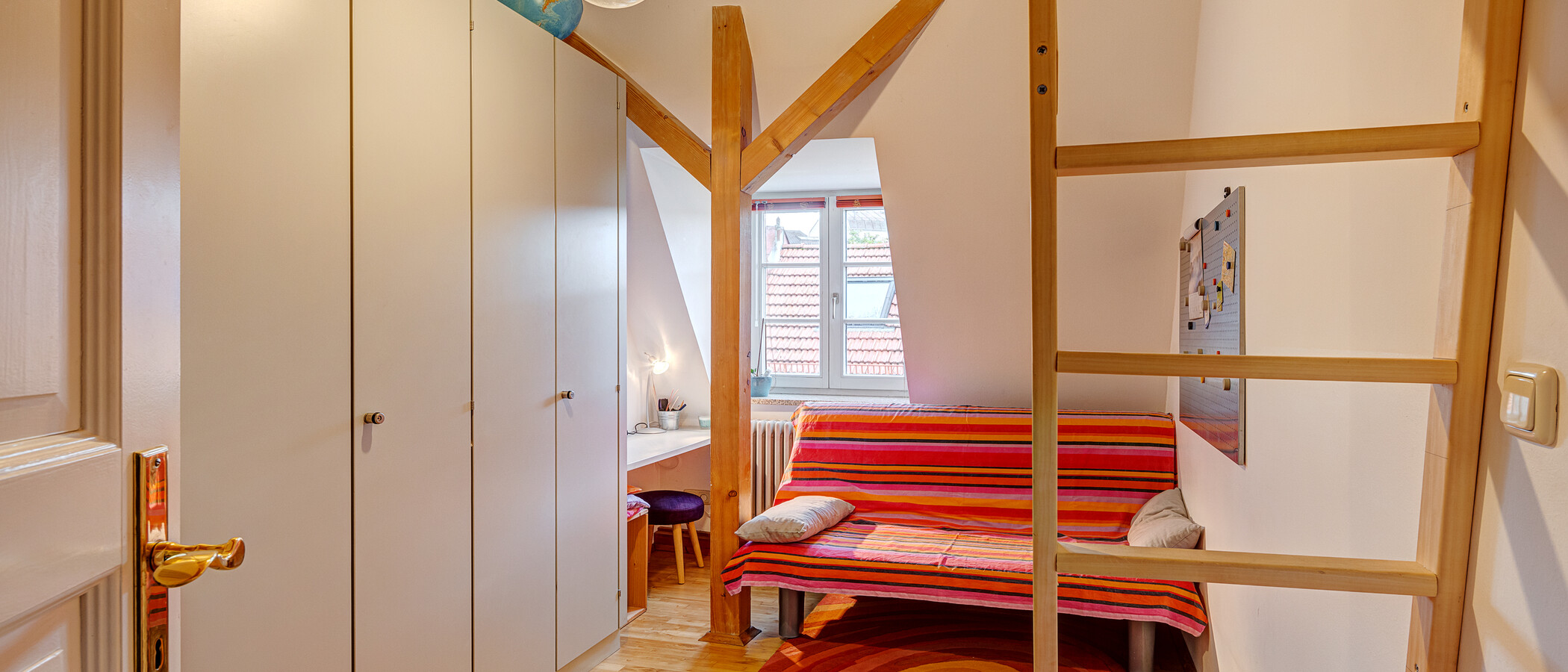 Dachgeschosswohnung München Giesing 01 Gästezimmer 4477