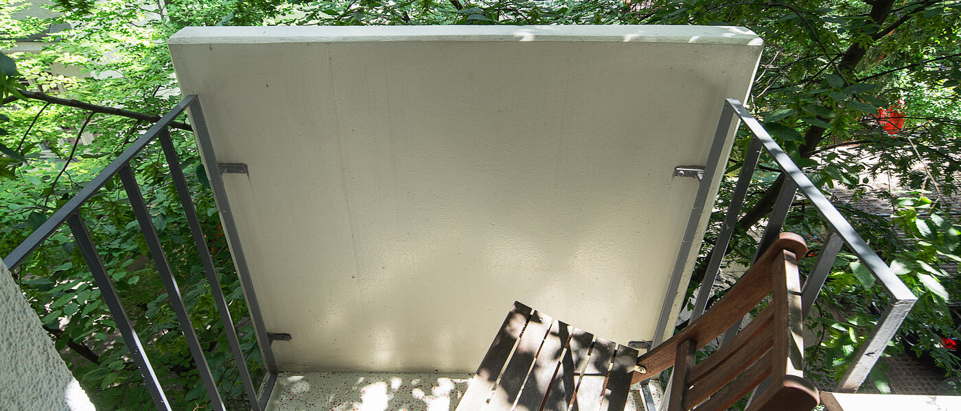 Wohnung München Schwabing-West (rund um den Hohenzollernplatz) 02 Balkon 4507