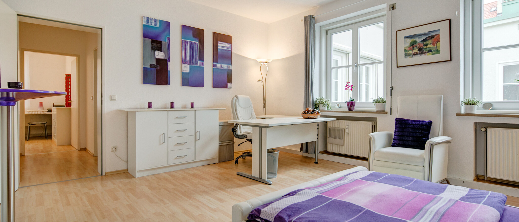 Wohnung München Schwabing (rechts der Leopoldstraße) 02 Schlafen 4536