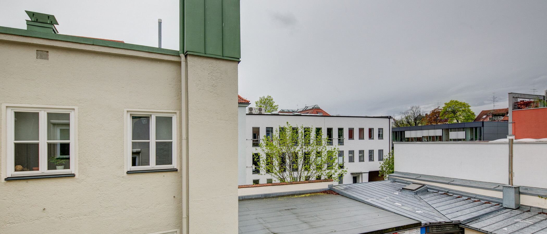 Wohnung München Schwabing (rechts der Leopoldstraße) 01 Aussicht 4536