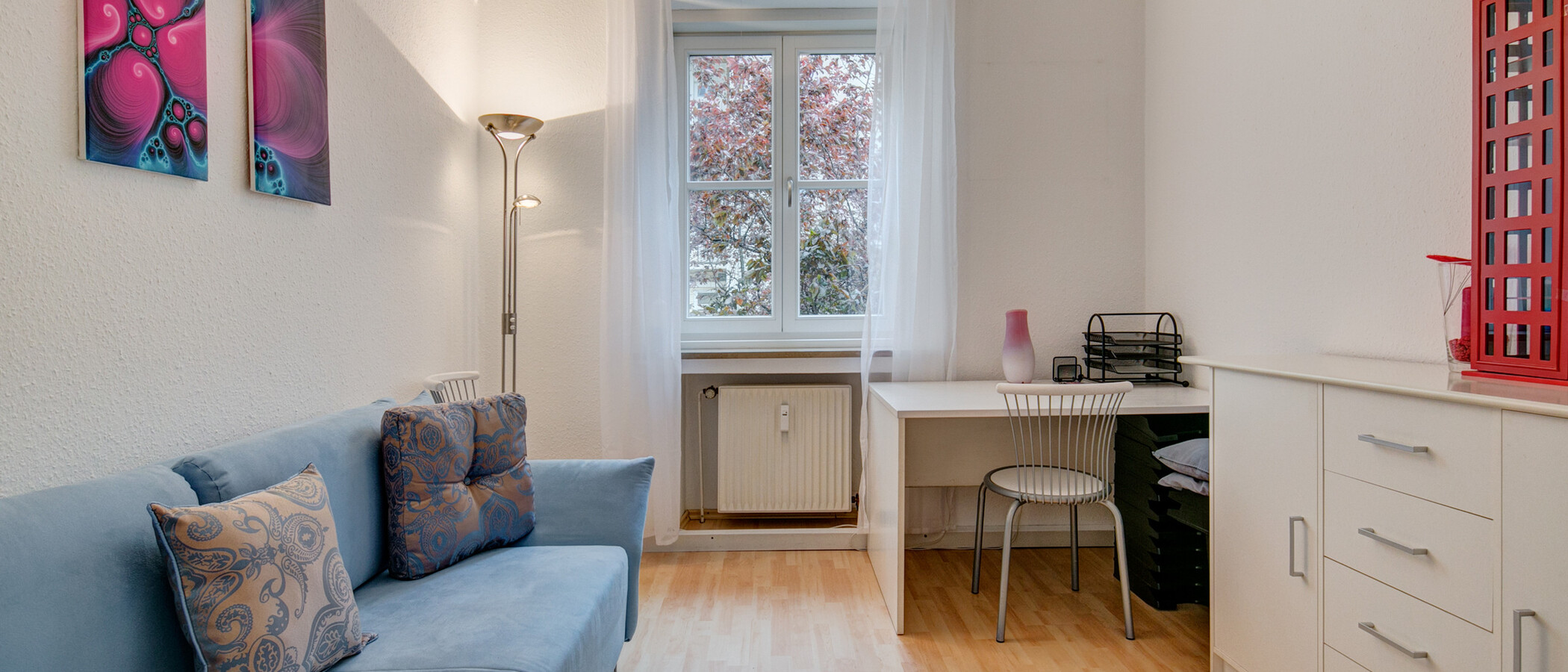 Wohnung München Schwabing (rechts der Leopoldstraße) 02 Gästezimmer 4536