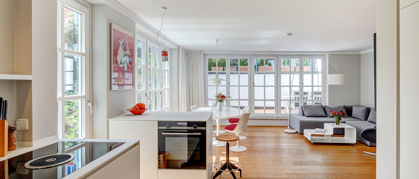 Reihenhaus München Gärtnerplatzviertel 04 Küche 4545