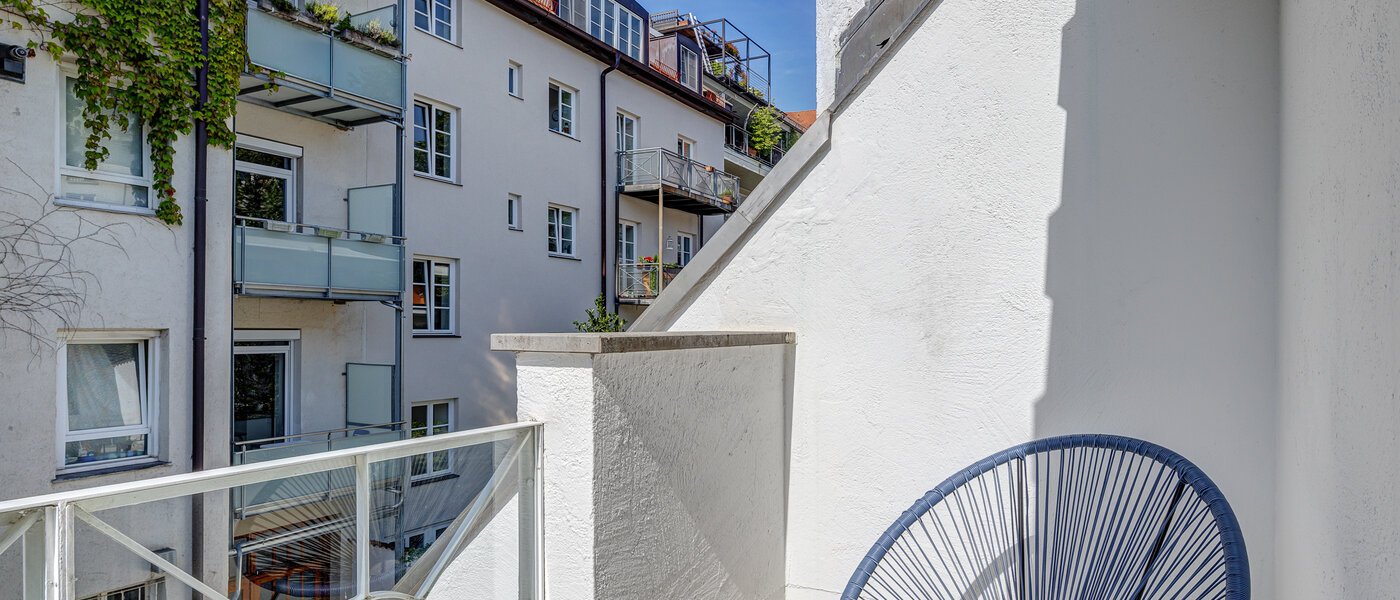 Reihenhaus München Gärtnerplatzviertel 02 Balkon 4545