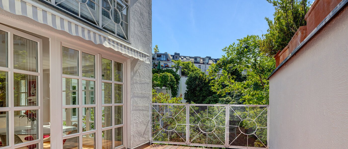 Reihenhaus München Gärtnerplatzviertel 05 Terrasse 4545