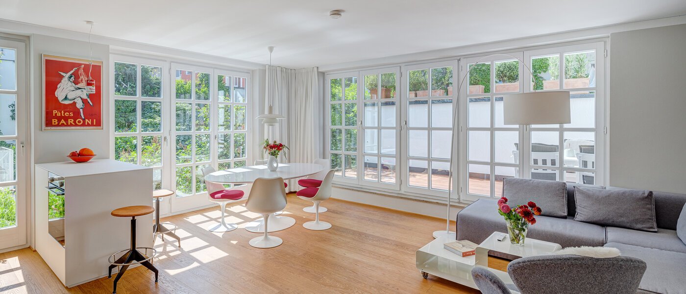 Reihenhaus München Gärtnerplatzviertel 01 Wohnbereich 4545