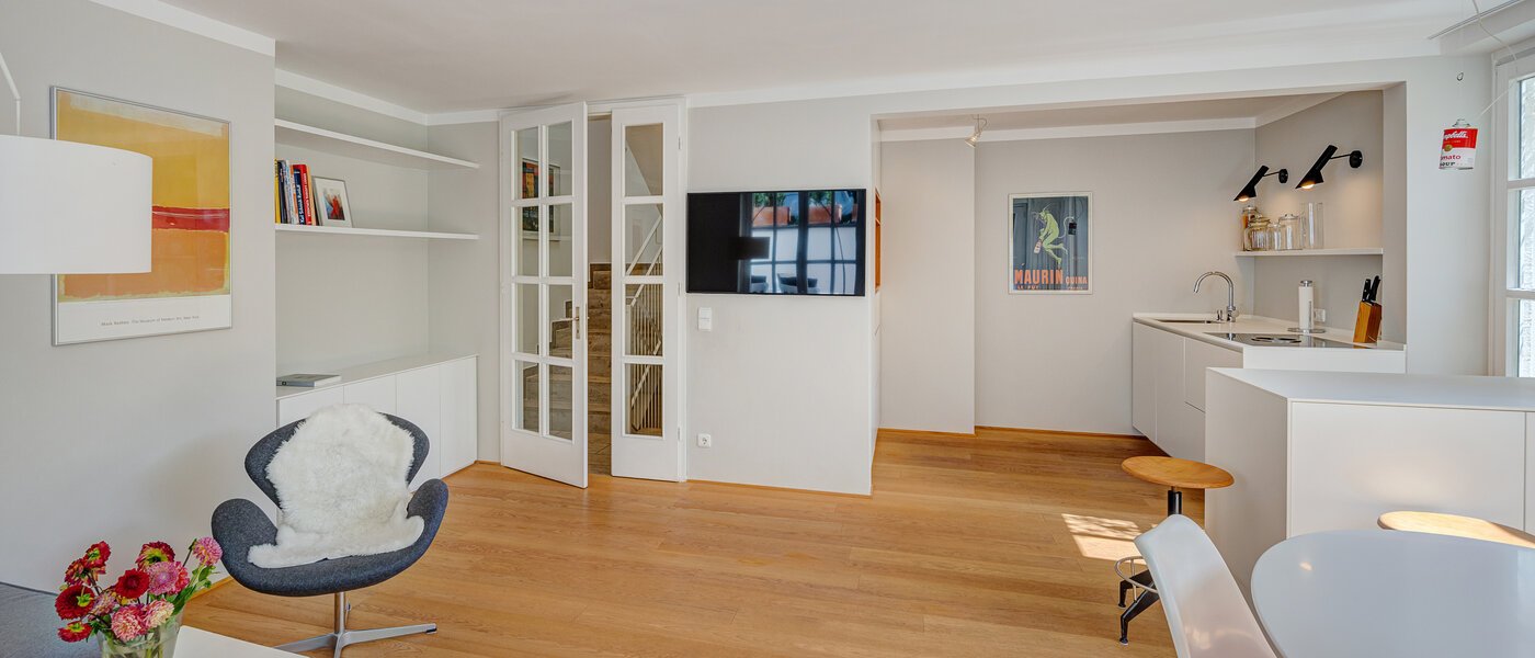 Reihenhaus München Gärtnerplatzviertel 03 Wohnbereich 4545