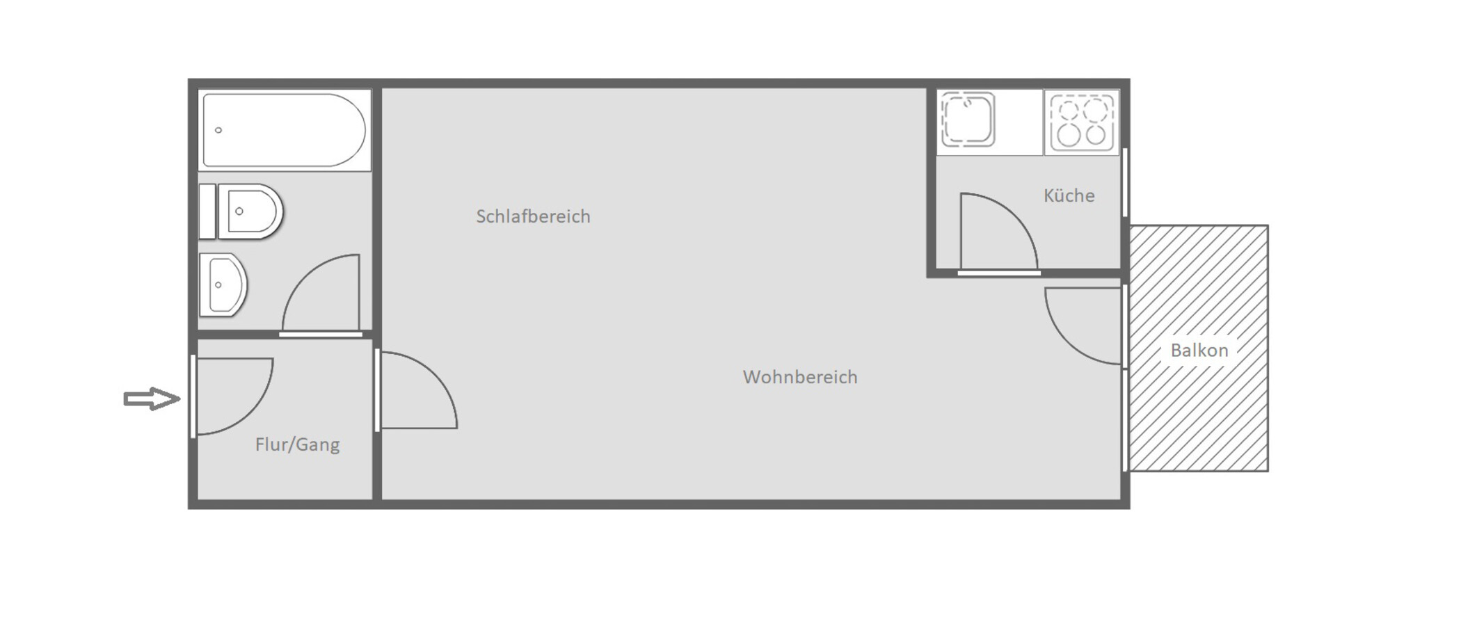 Wohnung München Neuhausen 01 Grundriss 4612