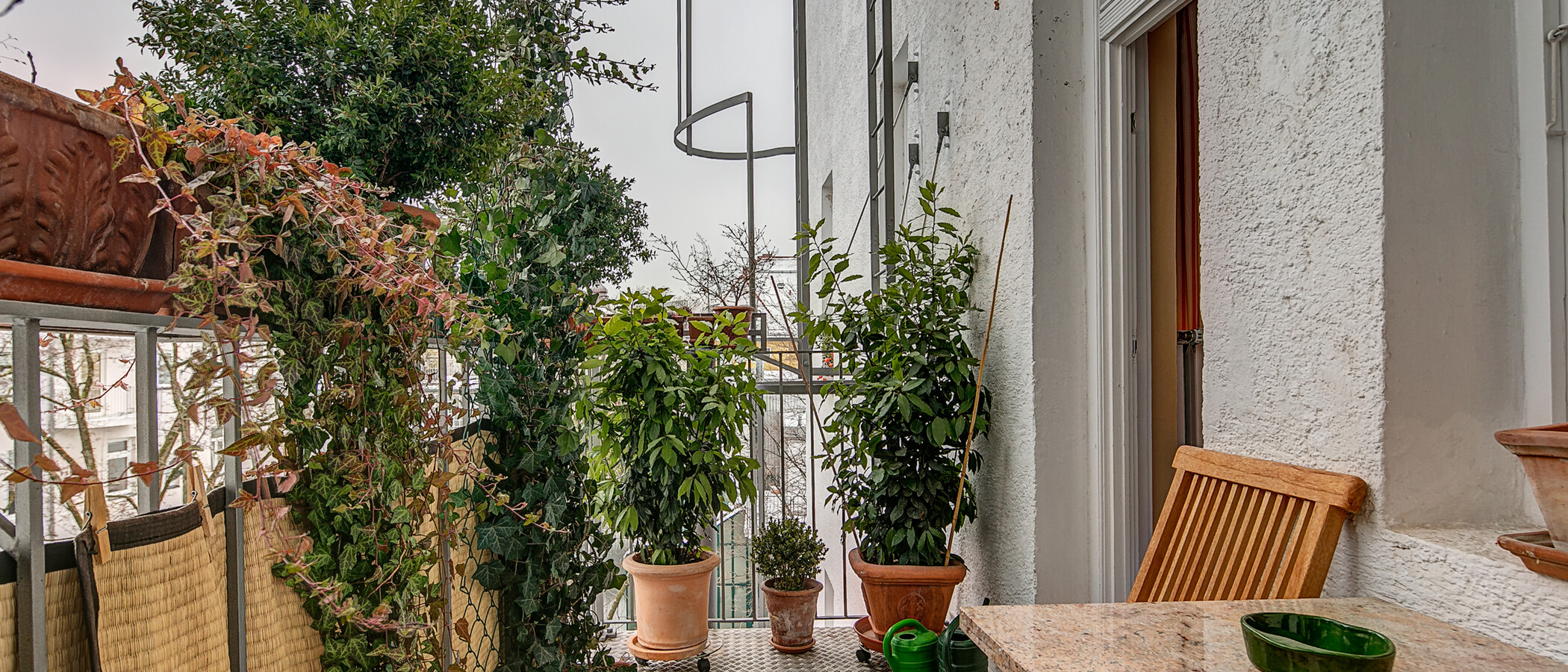 Wohnung München Schwabing (links der Leopoldstraße) 01 Balkon 4661