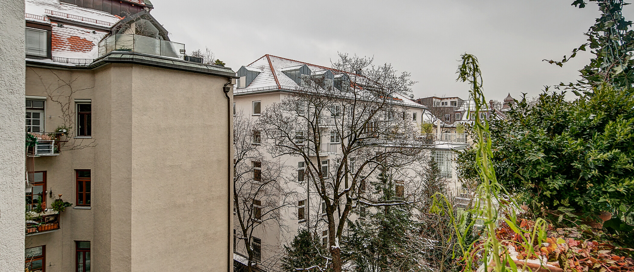 Wohnung München Schwabing (links der Leopoldstraße) 01 Aussicht 4661