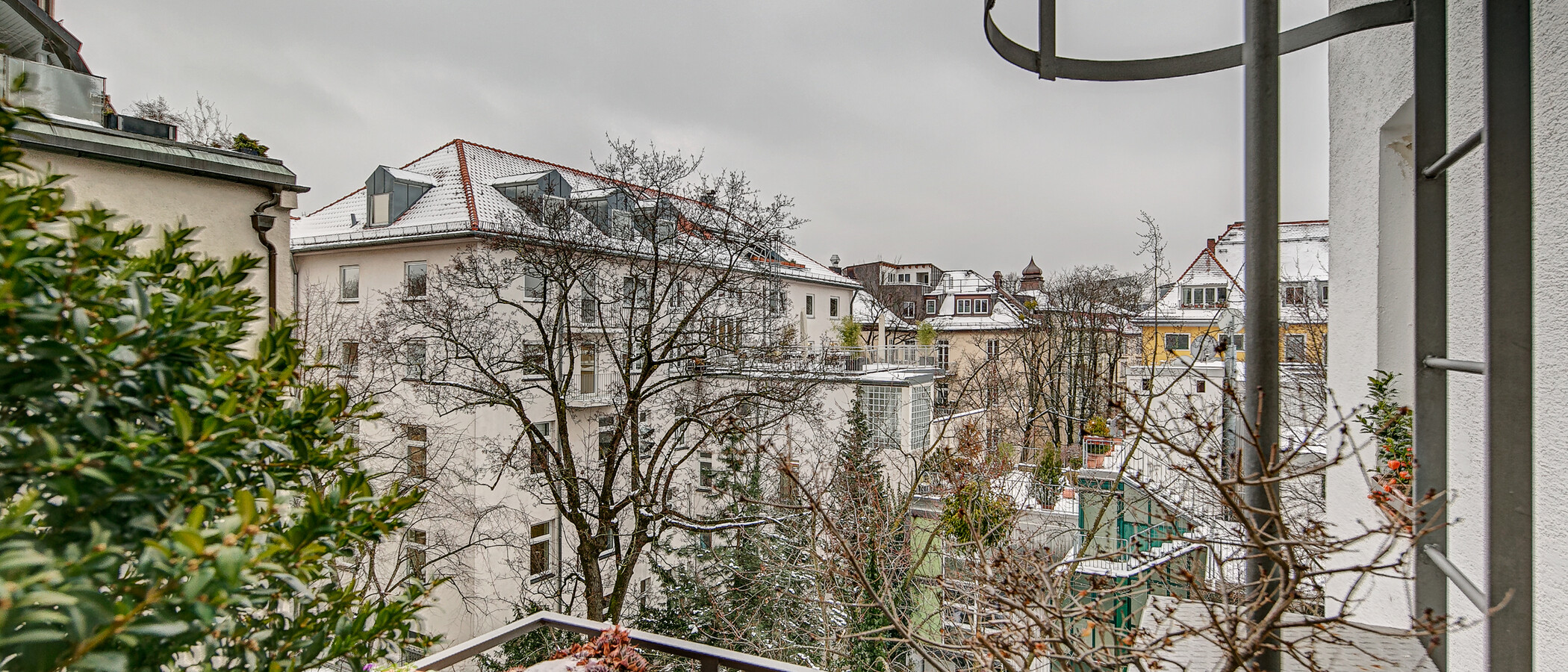 Wohnung München Schwabing (links der Leopoldstraße) 02 Aussicht 4661