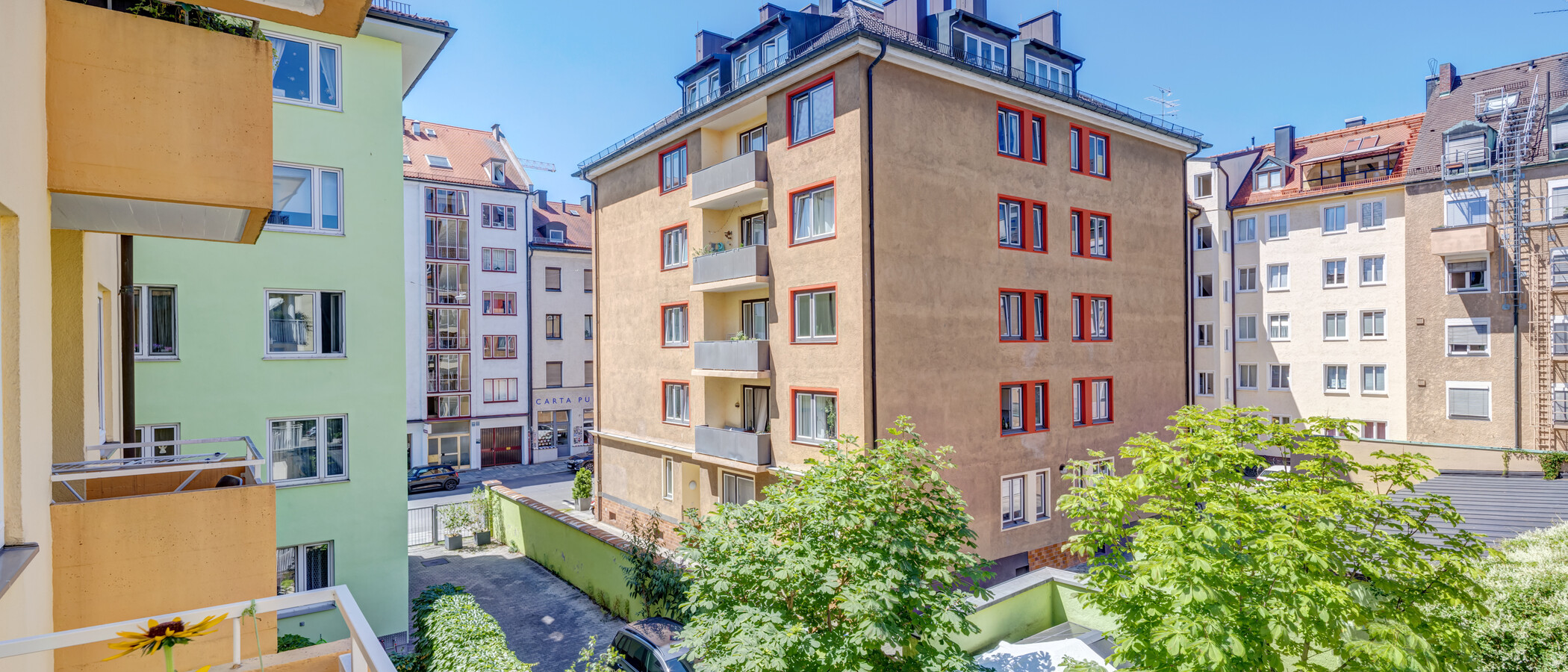 Wohnung München Maxvorstadt - Universitätsviertel 01 Aussicht 4668