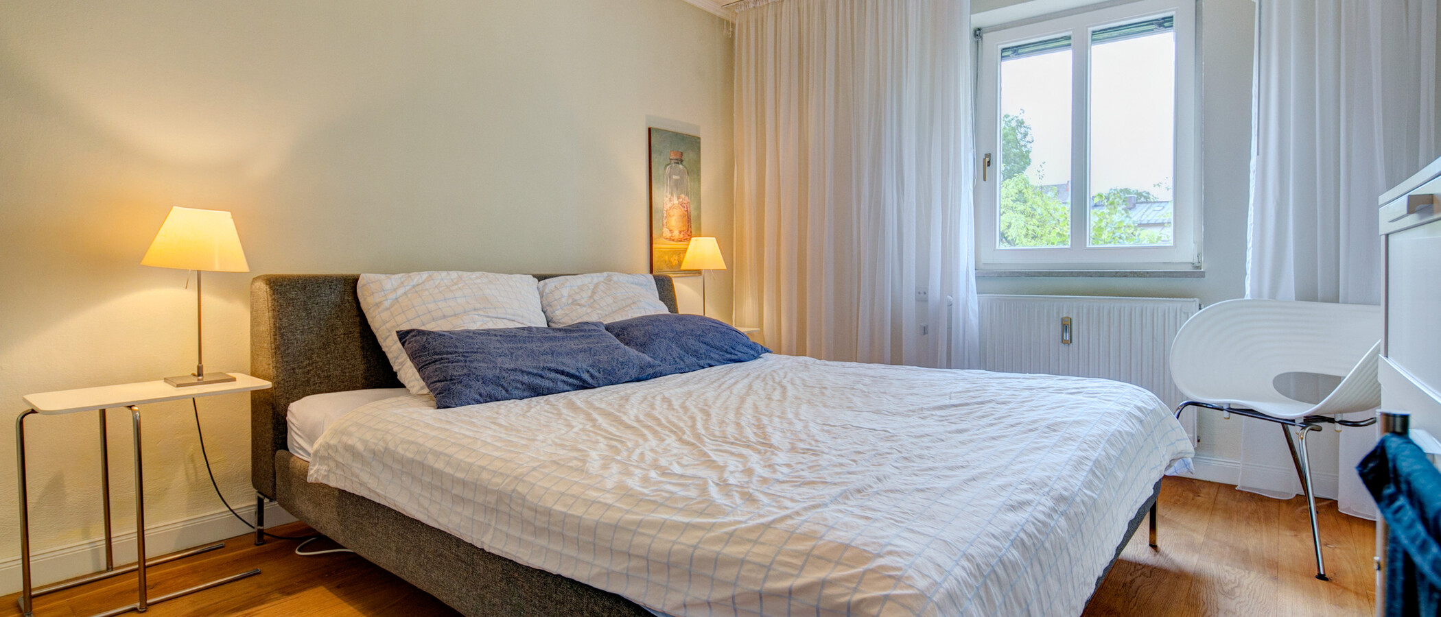 Wohnung München Schwabing (links der Leopoldstraße) 01 Schlafen 4673