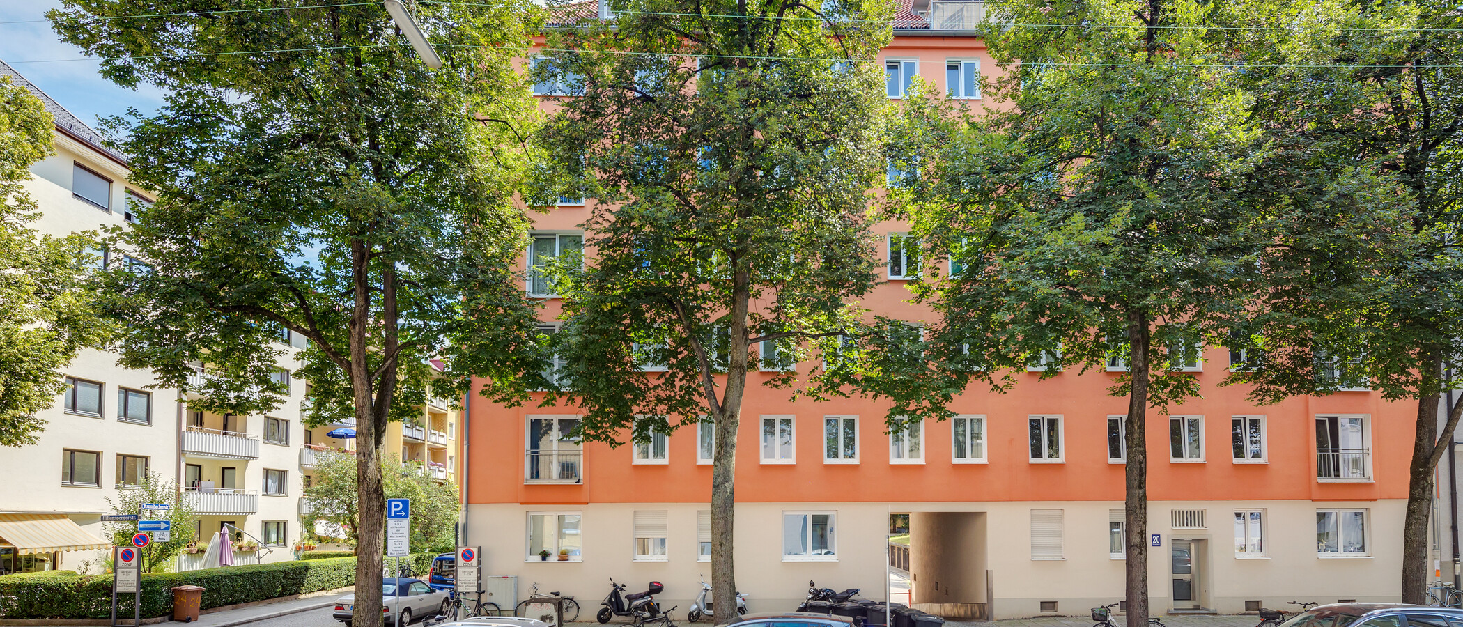 Wohnung München Schwabing-West (rund um den Hohenzollernplatz) 02 Aussicht 4679