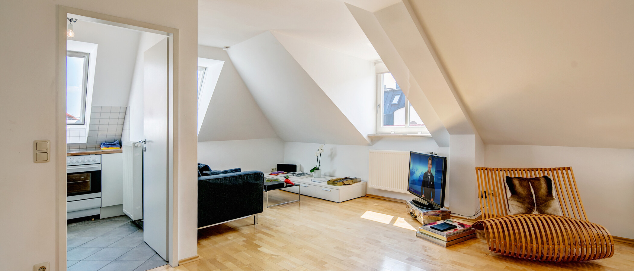 Dachgeschosswohnung München Maxvorstadt - Rund um den Josephsplatz 06 Wohnen 4683