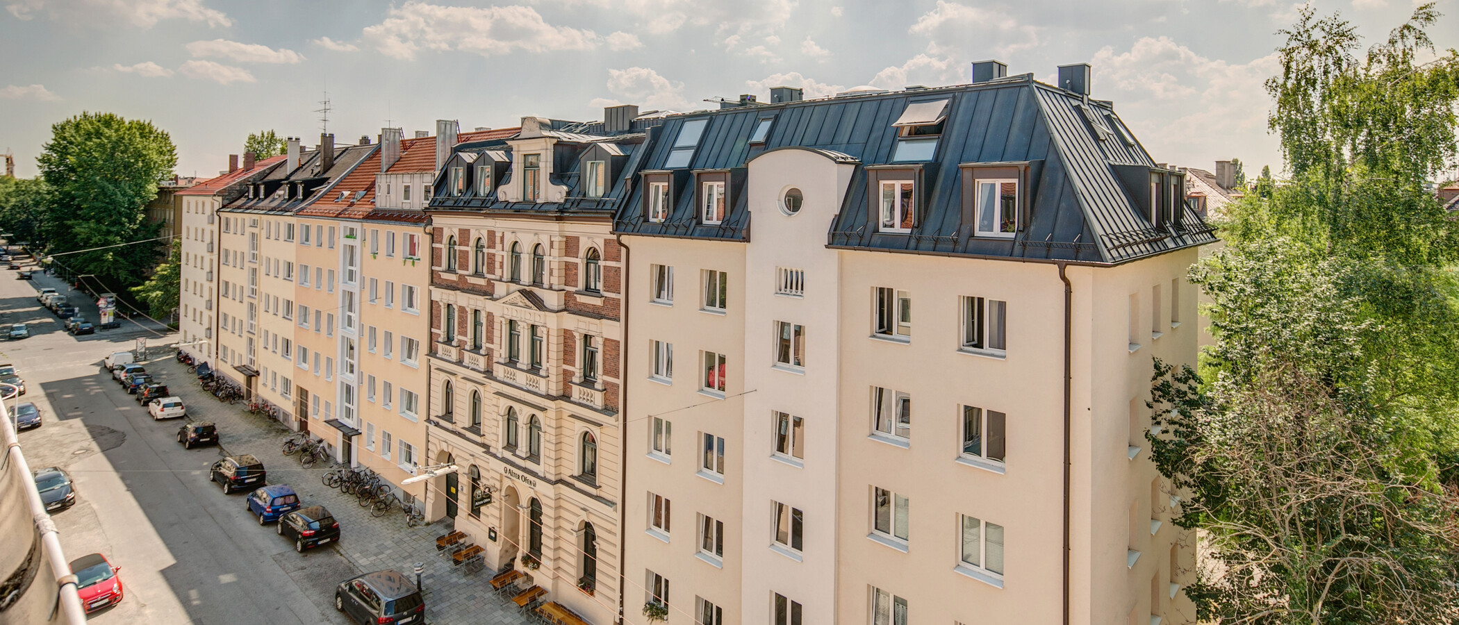 Dachgeschosswohnung München Maxvorstadt - Rund um den Josephsplatz 02 Aussicht 4683