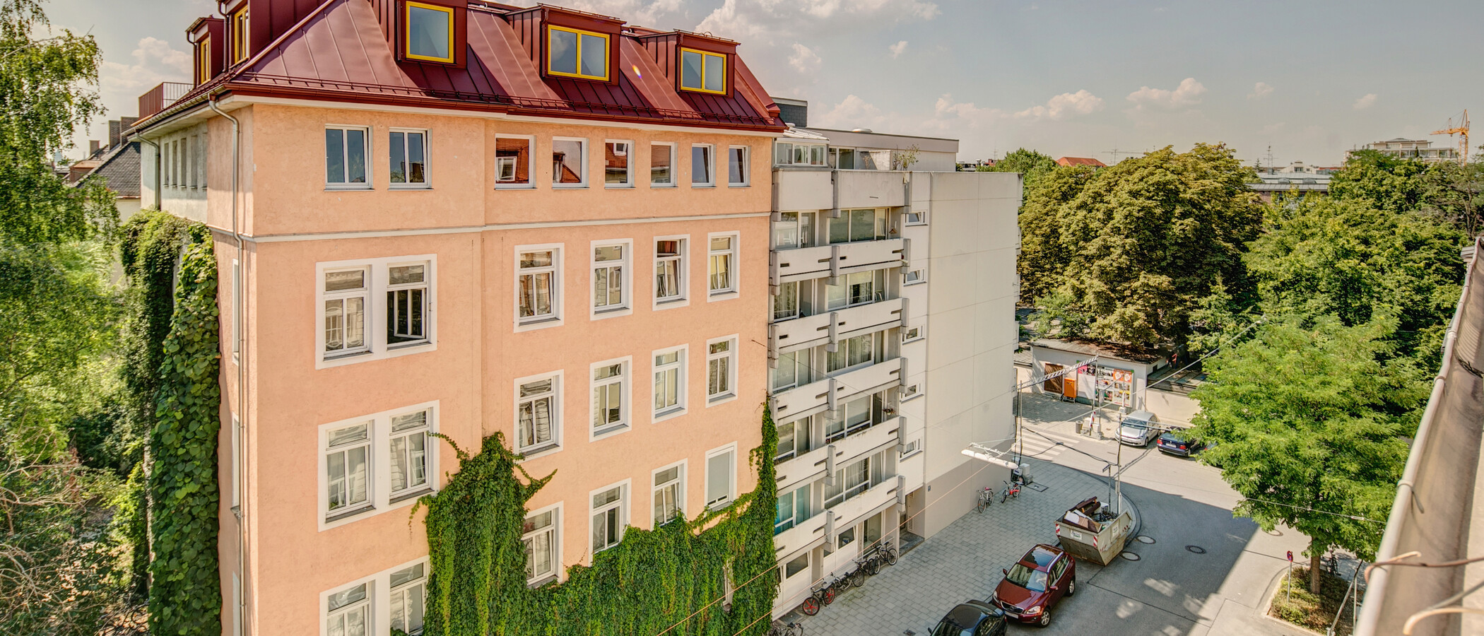 Dachgeschosswohnung München Maxvorstadt - Rund um den Josephsplatz 04 Aussicht 4683