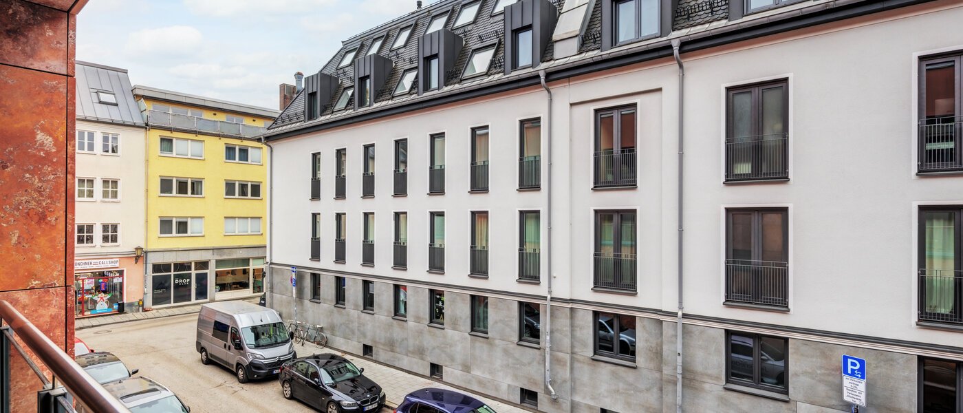 Wohnung München Schwabing (rechts der Leopoldstraße) 02 Aussicht 4720