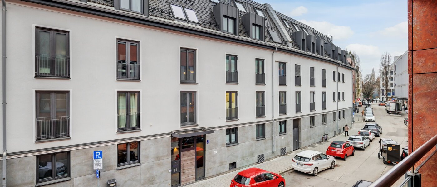 Wohnung München Schwabing (rechts der Leopoldstraße) 03 Aussicht 4720