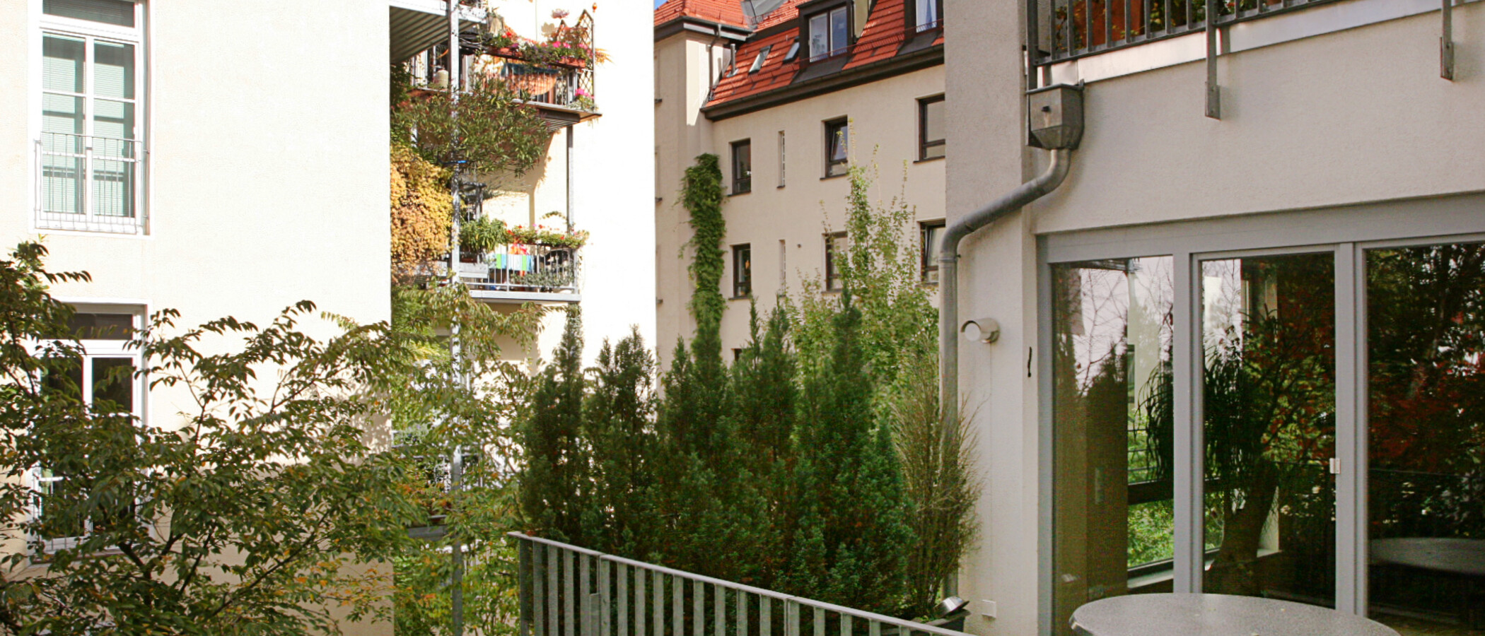 Dachterrassenwohnung München Westend 02 Aussicht 4763