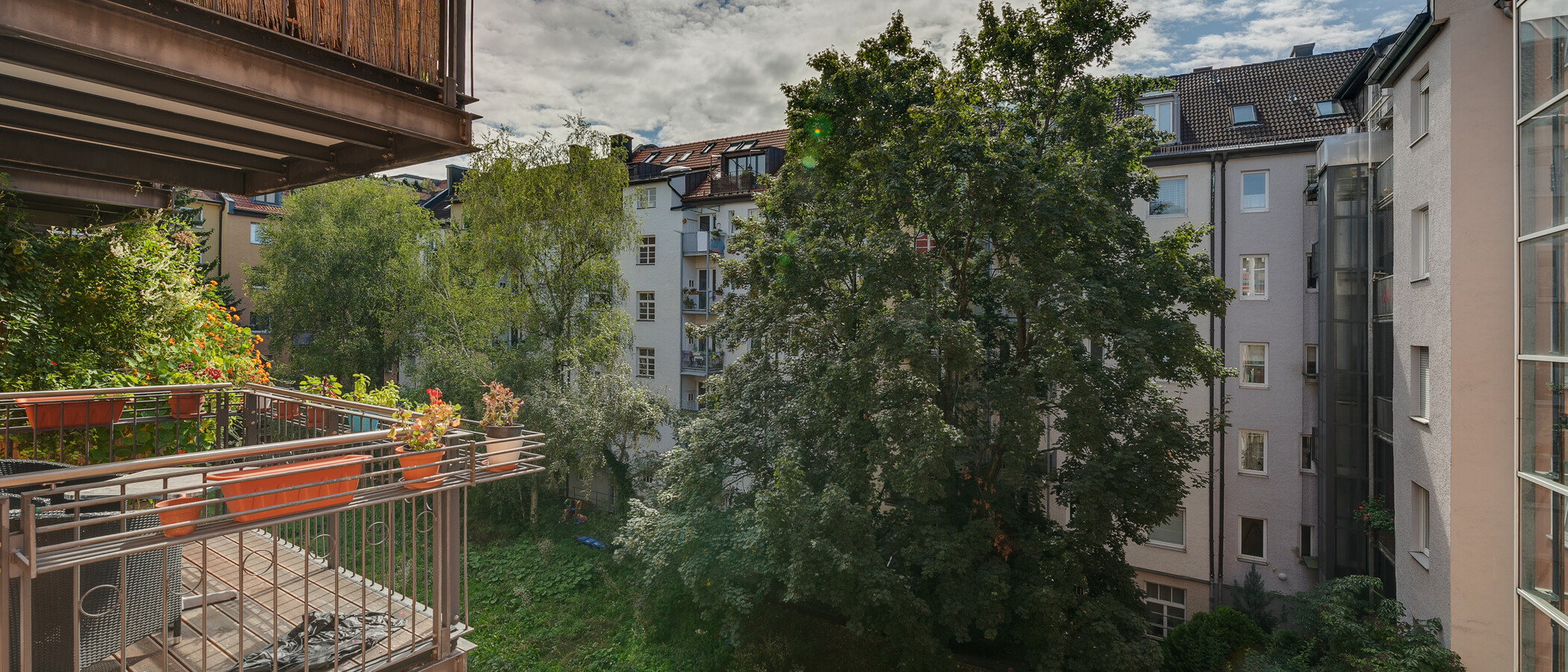 Wohnung München Schwabing-West (rund um den Hohenzollernplatz) 01 Aussicht 4783