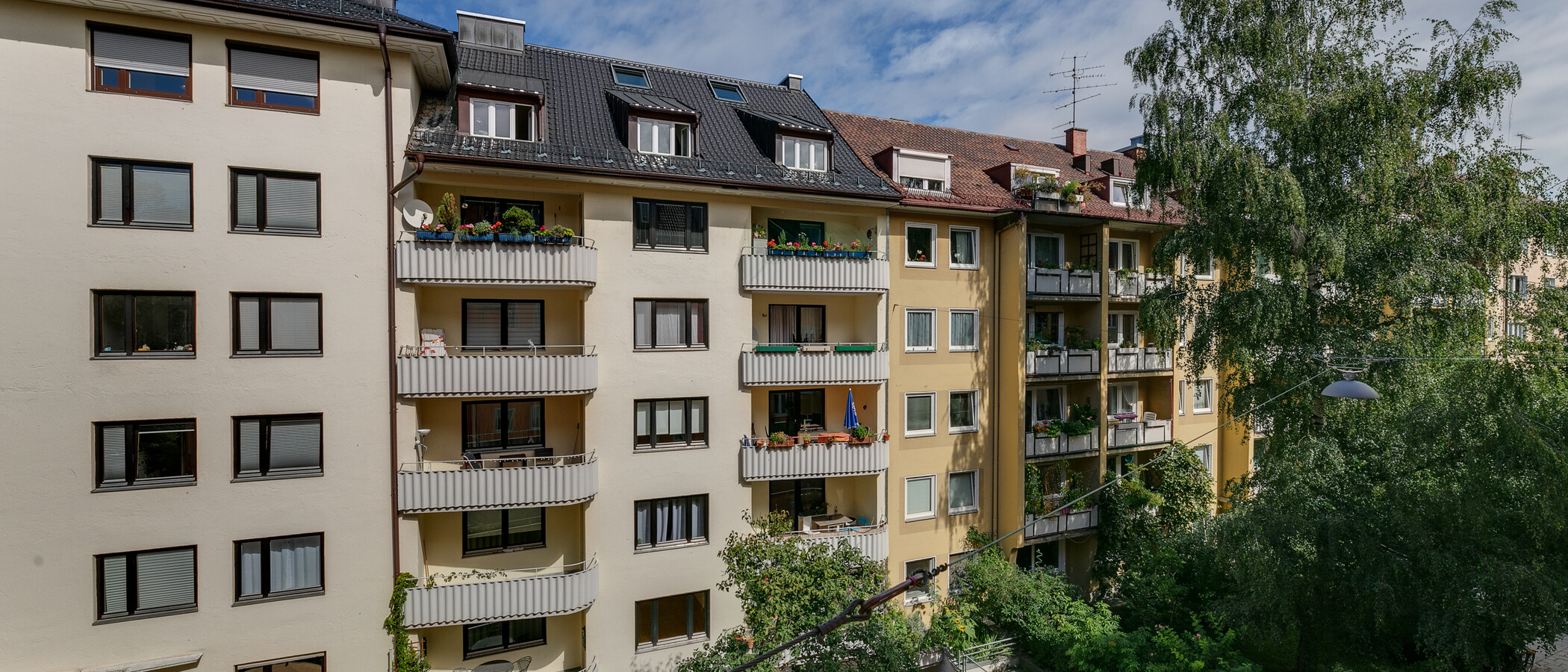 Wohnung München Schwabing-West (rund um den Hohenzollernplatz) 03 Aussicht 4783