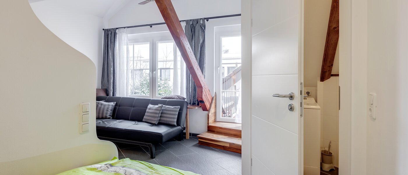 Dachgeschosswohnung Unterföhring 02 Schlafbereich 4788