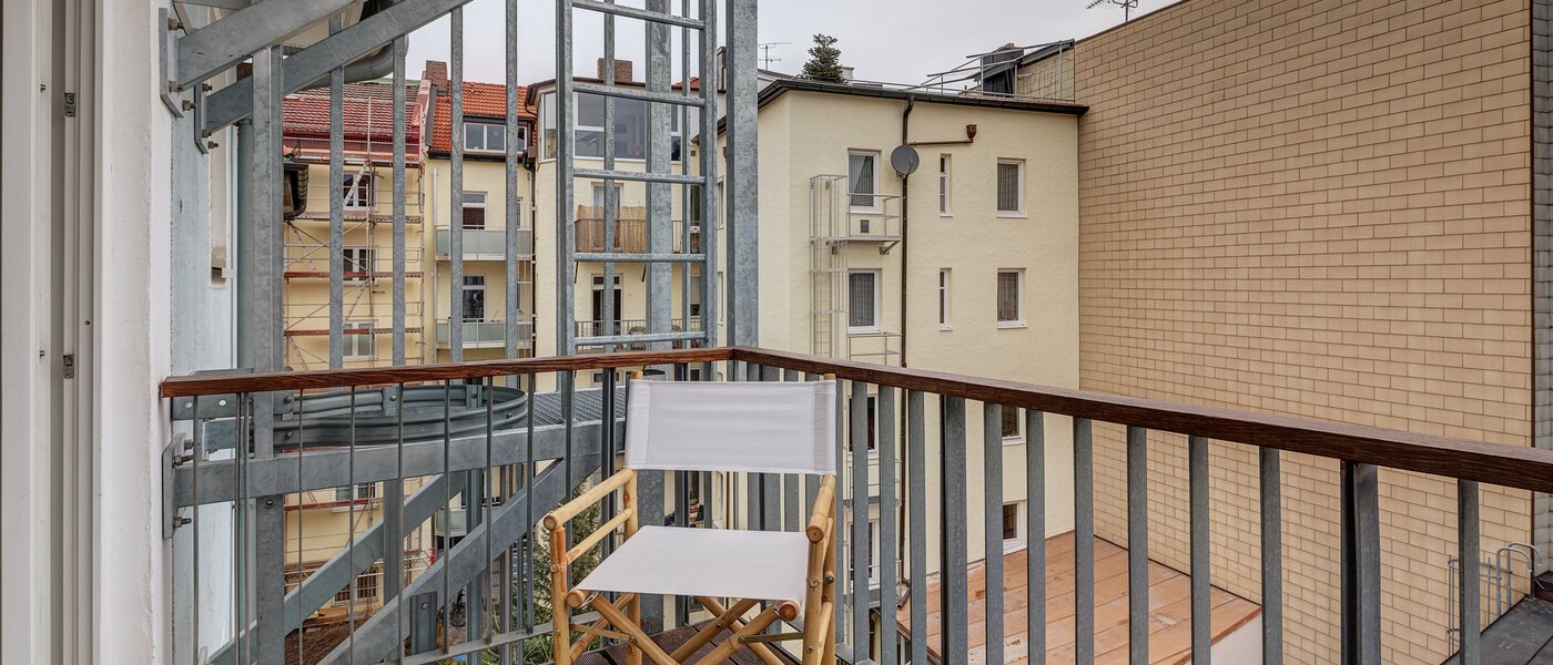 Wohnung München Glockenbachviertel 01 Balkon 4880