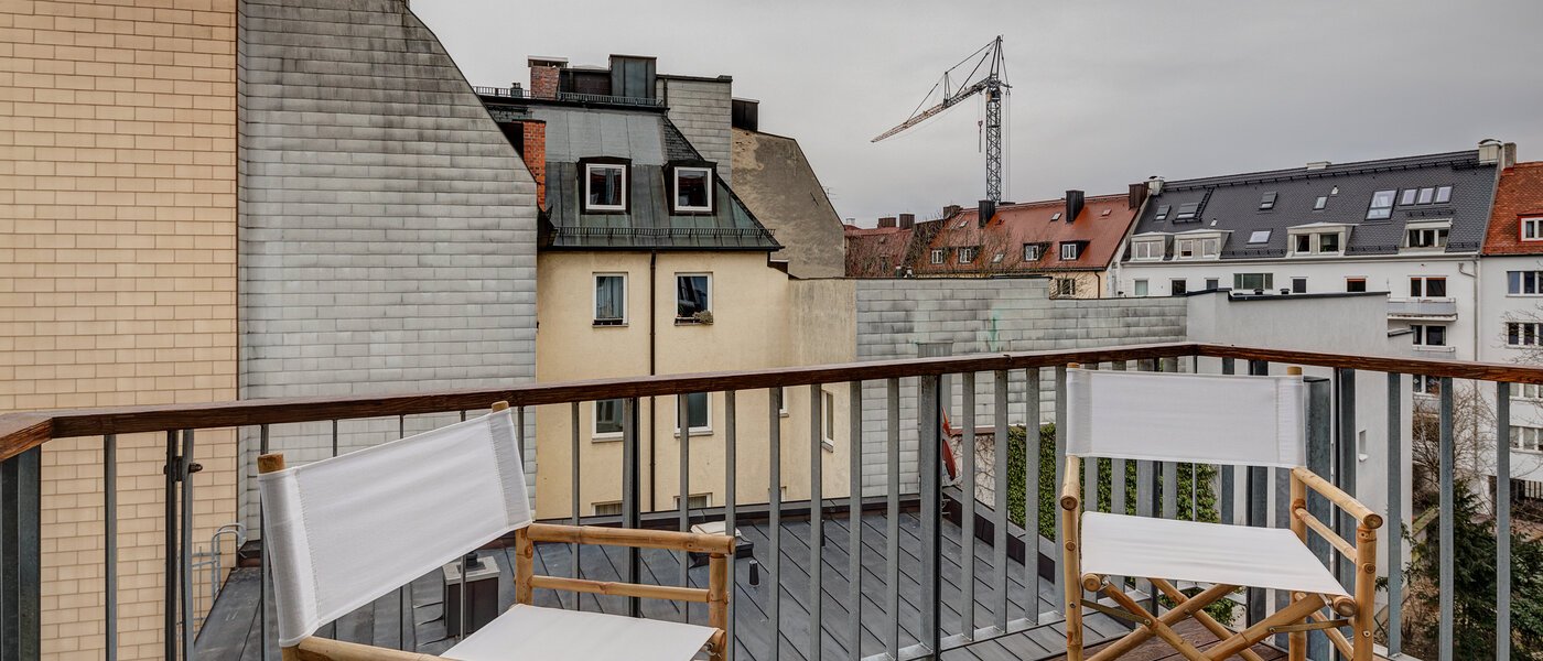 Wohnung München Glockenbachviertel 02 Balkon 4880