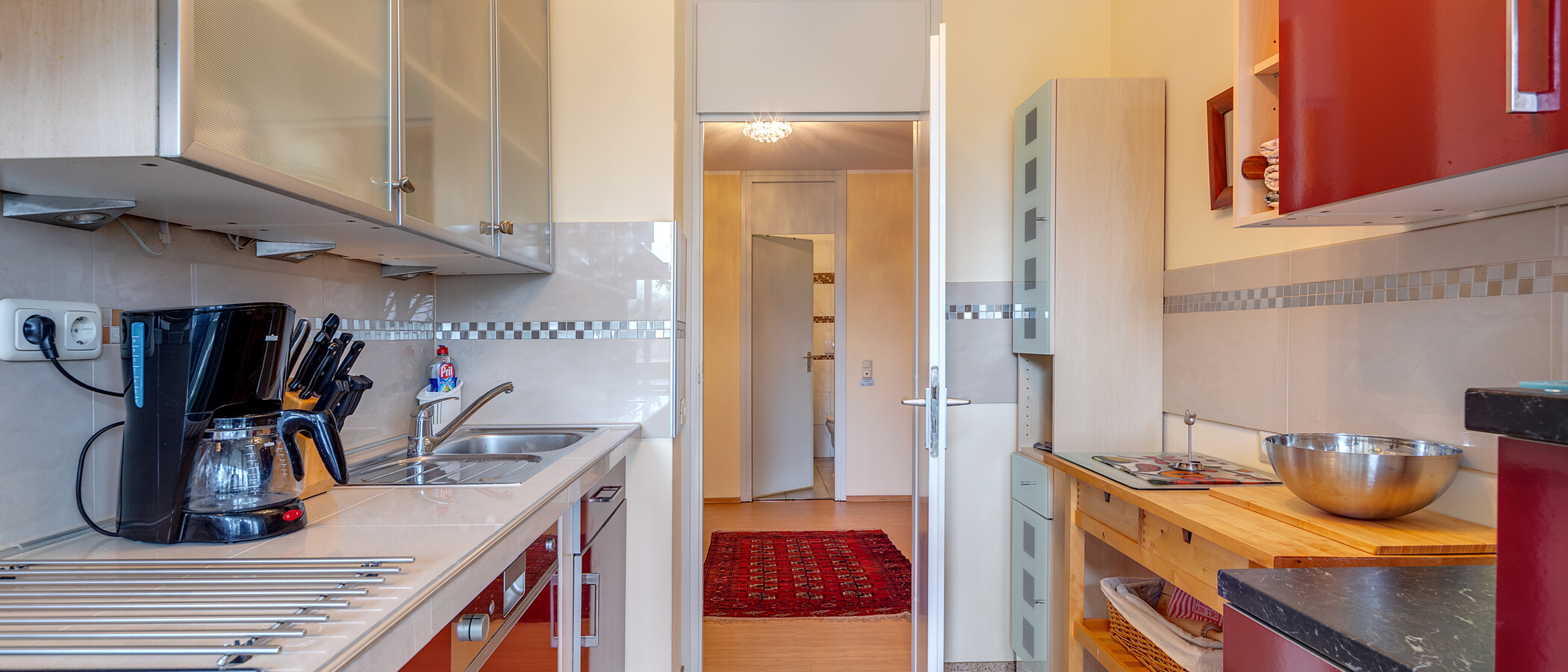 Wohnung München Schwabing-Nord (zw. Leopoldstraße & Englischen Garten) 03 Küche 4892