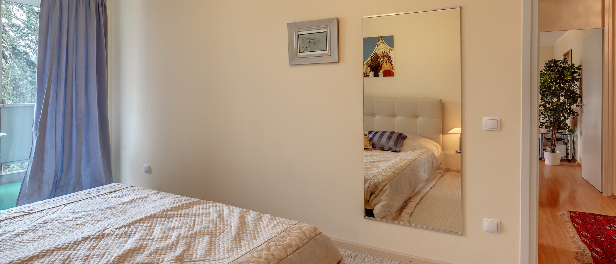 Wohnung München Schwabing-Nord (zw. Leopoldstraße & Englischen Garten) 02 2. Schlafzimmer	 4892