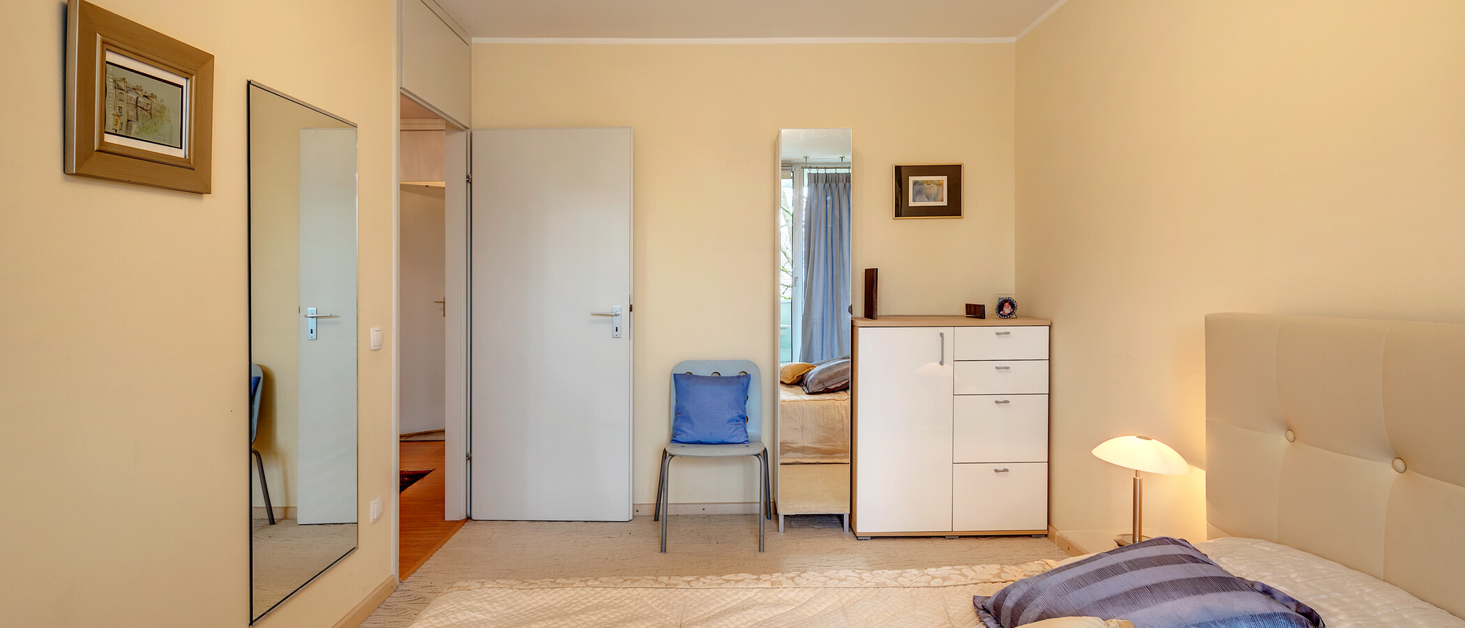 Wohnung München Schwabing-Nord (zw. Leopoldstraße & Englischen Garten) 03 2. Schlafzimmer	 4892
